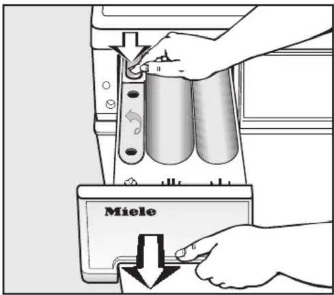 MIELE W439 PLUS WPS - Waschmittel-Einspülkasten reinigen - 1