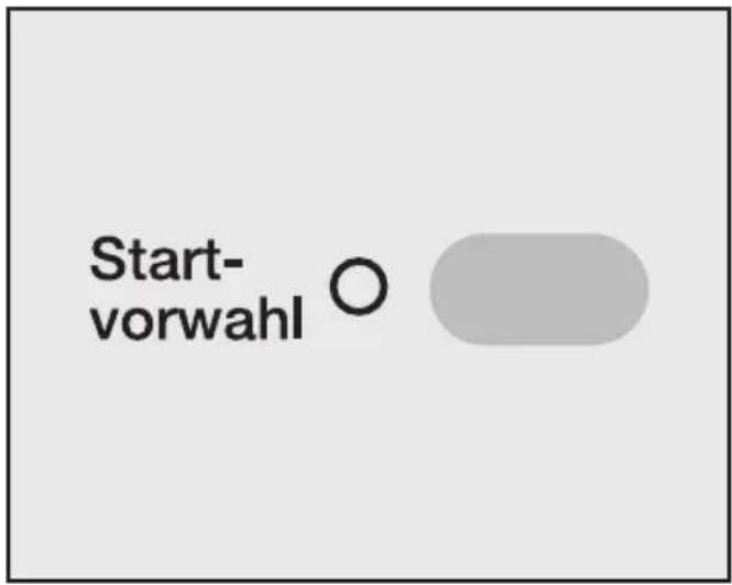 MIELE W439 PLUS WPS - Startvorwahl einschalten - 1