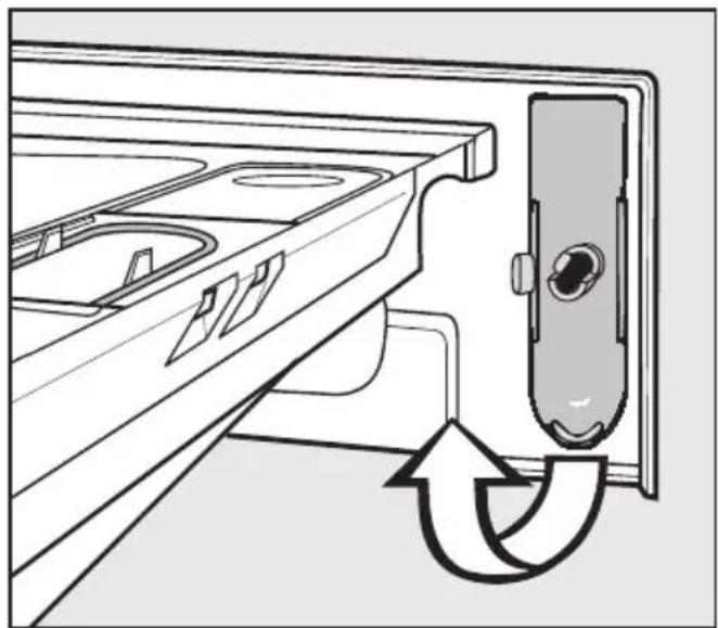 MIELE W439 PLUS WPS - Fülltür öffnen bei verstopftem Ablauf und/oder Stromausfall - 1