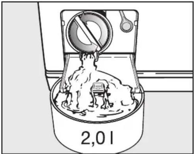 MIELE Meteor W3243 - Entleerungsvorgang - 1