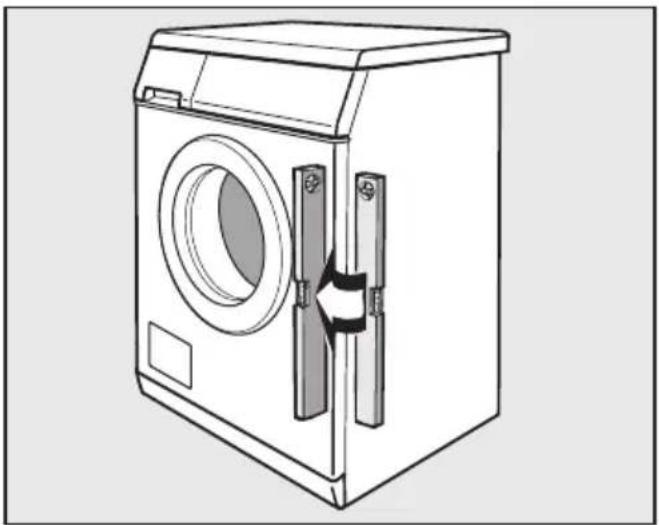 MIELE Meteor W3243 - Fuß herausdrehen und kontern - 2