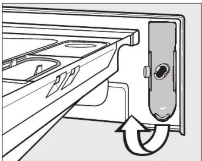 MIELE W3123 - Fülltür öffnen bei verstopftem Ablauf und/oder Stromausfall - 1