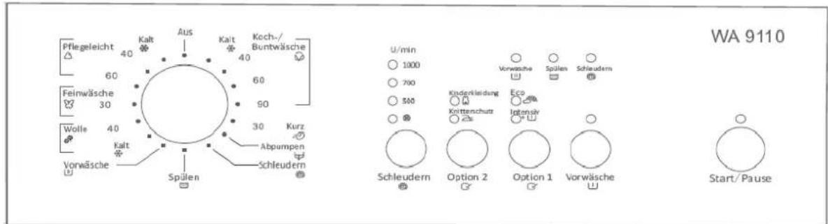 Whiteline WT 1052 - ■ Bedienblenden - 1