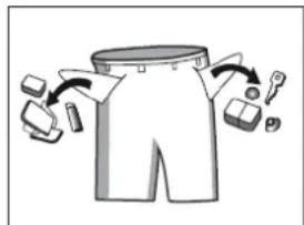 Whiteline WT 1052 - Alle Taschen entleeren: - 1