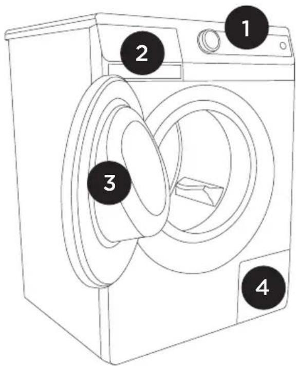 GORENJE W6 222PB/S - VORNE - 1