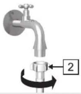 GORENJE WA 50149 - Anschluß an die Wasserzuleitung - 2
