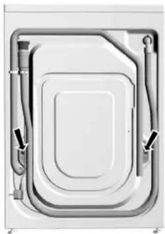 GORENJE WA 50149 - Beseitigung der Transportsicherungen - 1
