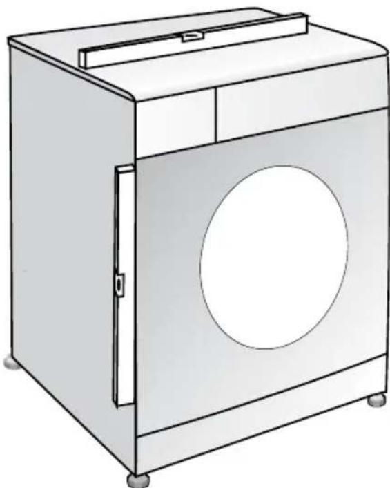 BLOMBERG WAF 5340 WE10 - Füße einstellen - 1