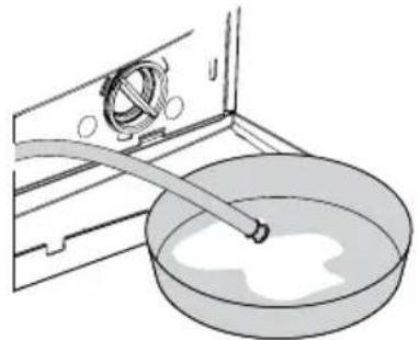 BLOMBERG WAF 5340 WE10 - Restliches Wasser ablaufen lassen und Pumpenfilter reinigen - 5