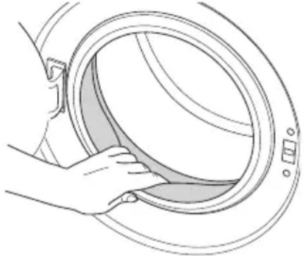 BLOMBERG WAF 5320 - Waschmaschinentür und Trommel - 1