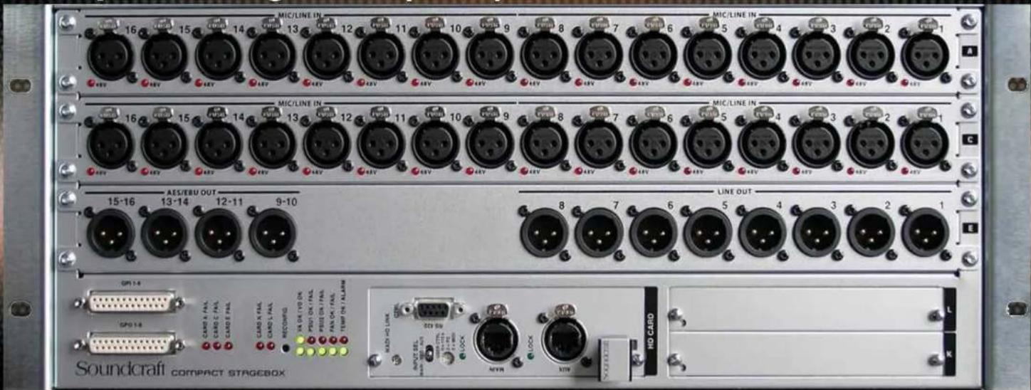 SOUNDCRAFT Compact Stagebox - Compact Stagebox (CSB) - 1