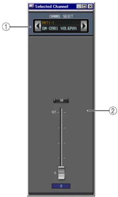 YAMAHA 02R96VCM - ② Remote Channel Level section - 1