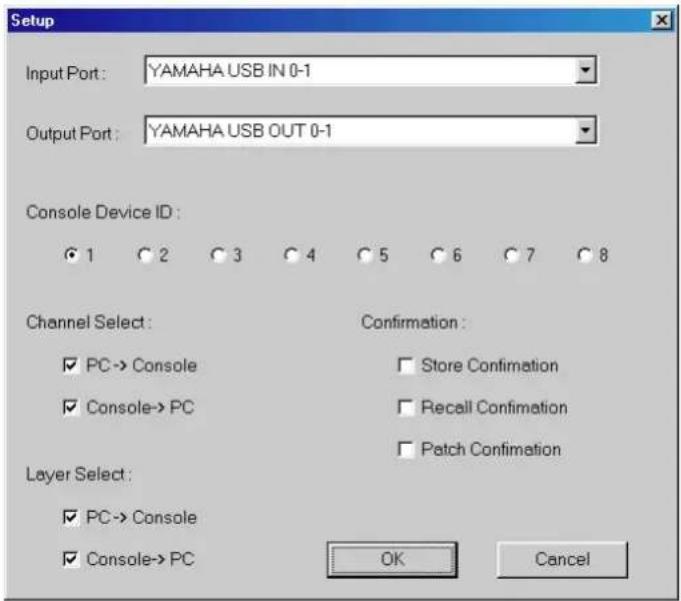 YAMAHA 02R96VCM - System Setup - 1