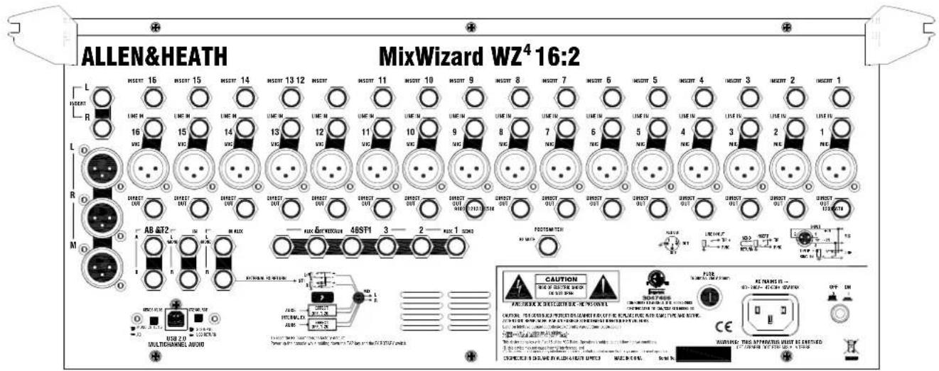 ALLEN & HEATH MixWizard WZ4-12 - A note about balanced connections - 1