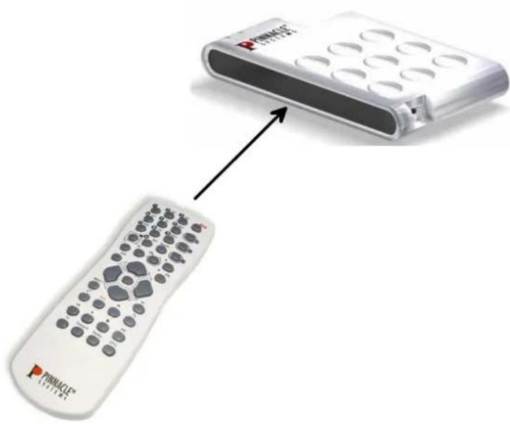 PINNACLE PCTV 60e - Verwendung der Fernbedienung - 1