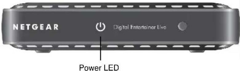 NETGEAR Digital Entertainer Live Power LED