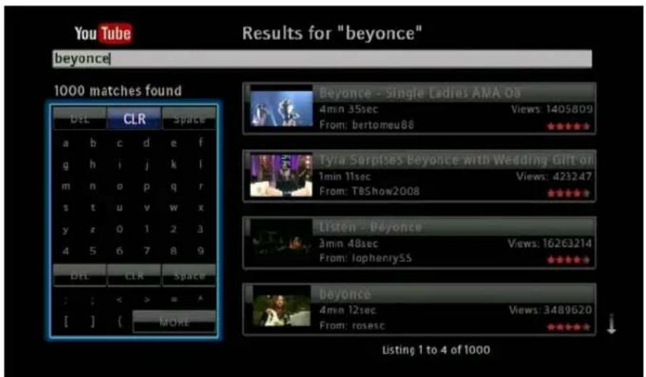 You Tube Results for "beyonce" beyonce! 1000 matches found DEL CLR Space a b c d e f g h i j k l m n p q r s t u v w x y x 0 1 2 3 4 5 6 7 8 9 DEL CLR Space ; ; < > = A [ ] ( MORE Beyonce - Single Ladies AMA 08 4min 35sec Views: 1405809 From: bertomeu88 ***** Tyra Serprises Beyonce with Wedding Gift on 1min 11sec Views: 423247 From: TBShow2008 ***** Listen - Beyonce 3min 48sec Views: 16263214 From: IophenrySS ***** beyonce 4min 12sec Views: 3489620 From: rosesc ***** Listing 1 to 4 of 1000