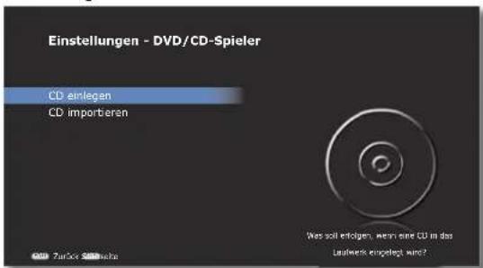 LOEWE Reference Mediacenter DR - CD-Einstellungen - 2