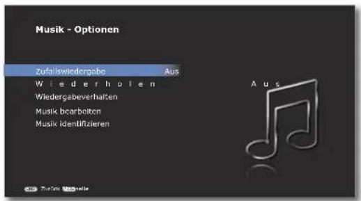 LOEWE Reference Mediacenter DR - Musik-Optionen - 2