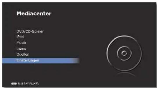 LOEWE Reference Mediacenter DR - Menü Einstellungen - 3