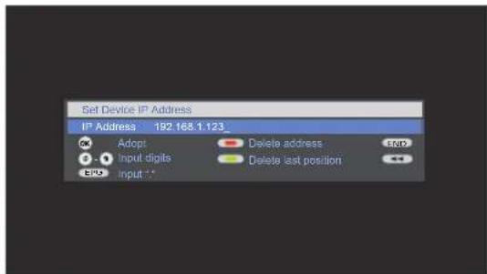 LOEWE Network Mediaplayer 1000 - Select IP address assignment method - 3