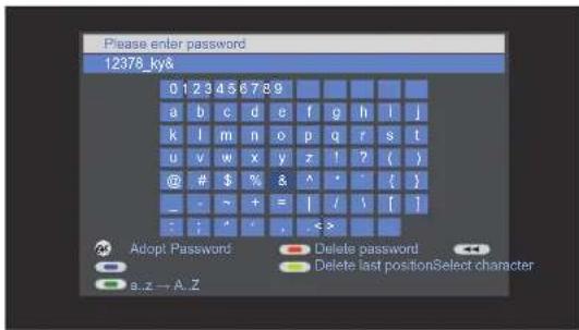 LOEWE Network Mediaplayer 1000 - Enter WLAN key - 1