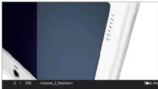 LOEWE MediaNetwork 2.0 - Slide show - 2