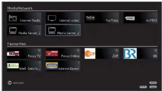 LOEWE MediaNetwork 2.0 - Welcome page - 1