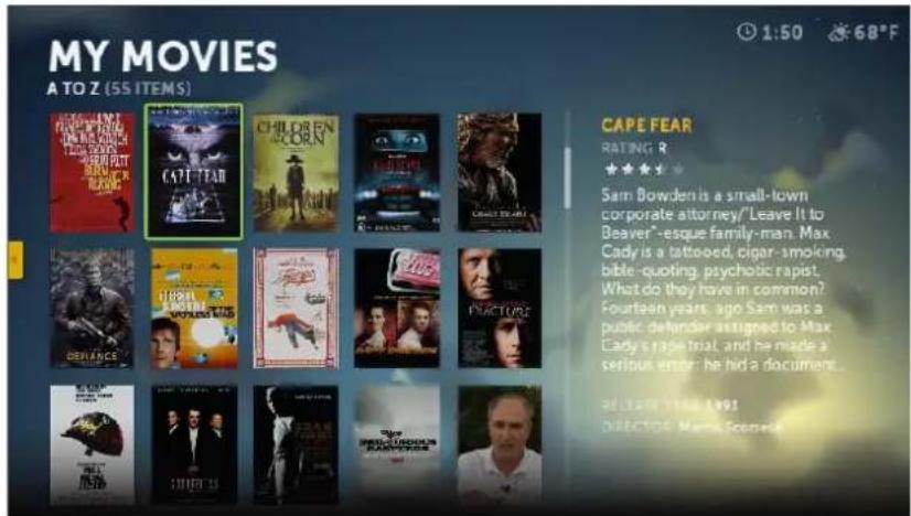 MY MOVIES A TO Z (55 ITEMS) 1:50 68°F CAPE FEAR RATING R ★★★★★ Sam Bowden is a small-town corporate attorney,"Leave It to Beaver"-esque family-man. Max Cady is a tattooed, cigar -smoking, bible -quoting, psychotic rapist. What do they have in common? Fourteen years, ago Sam was a public defender assigned to Max Cady's rage trial, and he made a serious error: he hid a document... RELEASE YEAR 1991 DIRECTOR: Marie Scorner