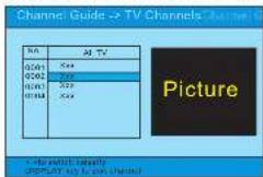 AEG MMC 4418 DVB-T - TV Channels - 1
