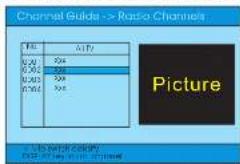 AEG MMC 4418 DVB-T - Radio Channels - 1