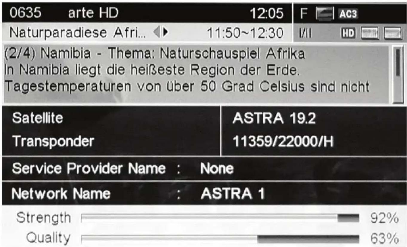 XORO HRS 8600 CI - Information - 2