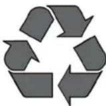 Recycling symbol with four arrows forming a triangle (no text or labels)