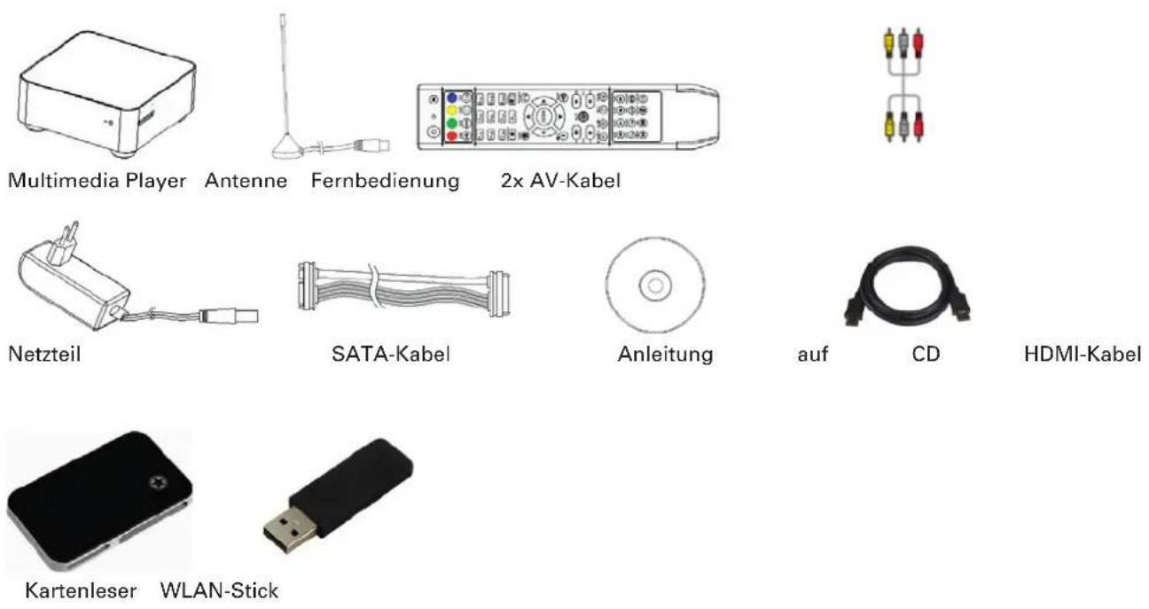 TELEFUNKEN TF MMP 4000 - Verpackungsinhalt - 1