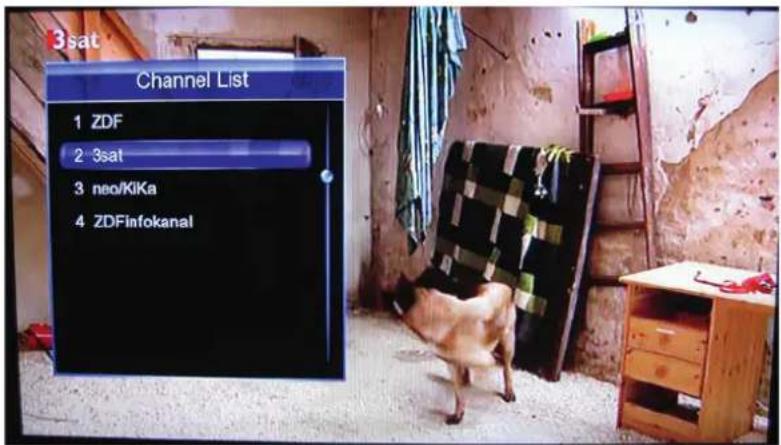3sat Channel List 1 ZDF 2 3sat 3 neo/KiKa 4 ZDFinfokanal