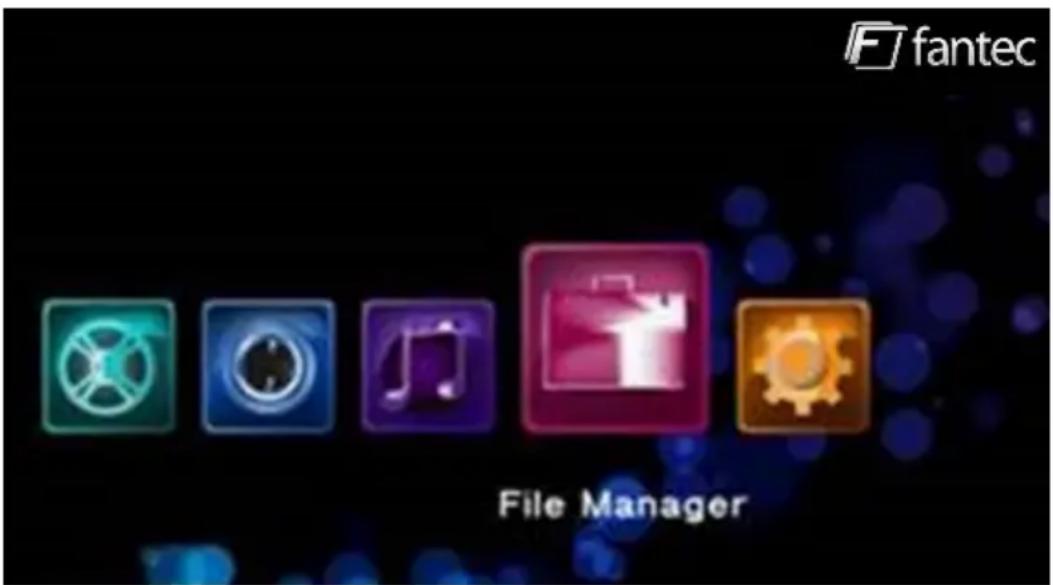 Fantec AluMovie - Dateimanager - 1