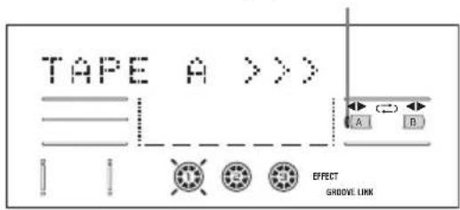 TAPE A > >> A B EFFECT GROOVE LINK