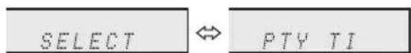 SELECT ⇔ PTY TI