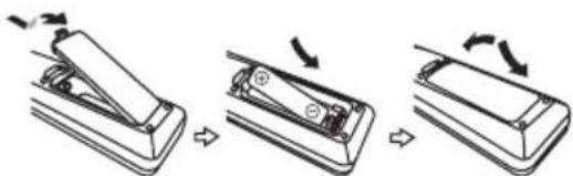 SHARP DK-KP95PH - ■Einsetzen der Batterie - 1