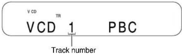 V CD TR VCD 1 PBC Track number