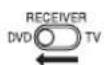 JVC XV-EXA10 - Slide the remote control mode selector to DVD. - 1