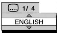 JVC RX-EXA10 - Selecting the subtitles - 4