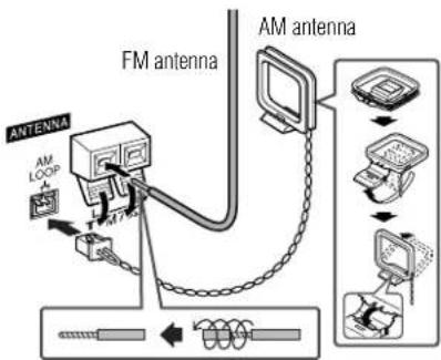 AIWA XR-EC12 - Connection - 3