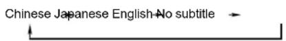 TELEFUNKEN TNE 1302 - Select subtitle - 2