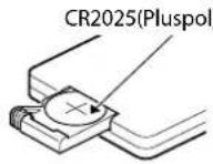 KENWOOD CLX-70 - Wechseln der Batterien der Fernbedienungseinheit - 2