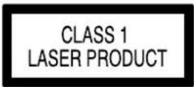 KENWOOD CLX-70 - Die Kennzeichnung des Laserprodukts - 1