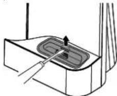 KENWOOD CLX-70 - Zum Entfernen des iPod Dock-Adapters - 1
