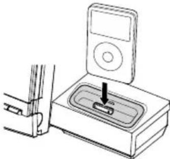 KENWOOD C-414 - Anschließen des Ansetzteils für iPod - 3