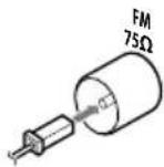 KENWOOD C-414 - UKW-Antennenanschluss (FM) - 1