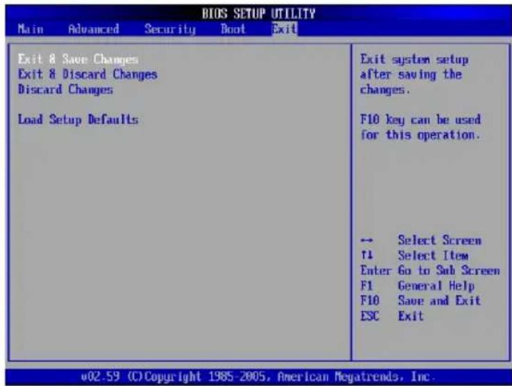 TARGA Traveller 1776 X2 - Exit menu - 1